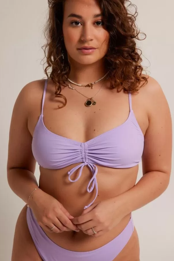 Bikinis & Maillots de bain<America Today Alison bikinitop Grass | Lilac/purple