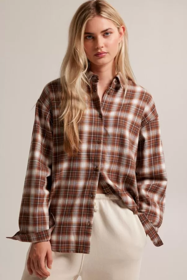 Chemises<America Today Chemise Brendy Brown/white
