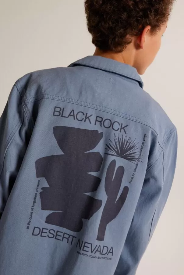 Chemises<America Today Chemise en jean Horris Jr TrueBlue