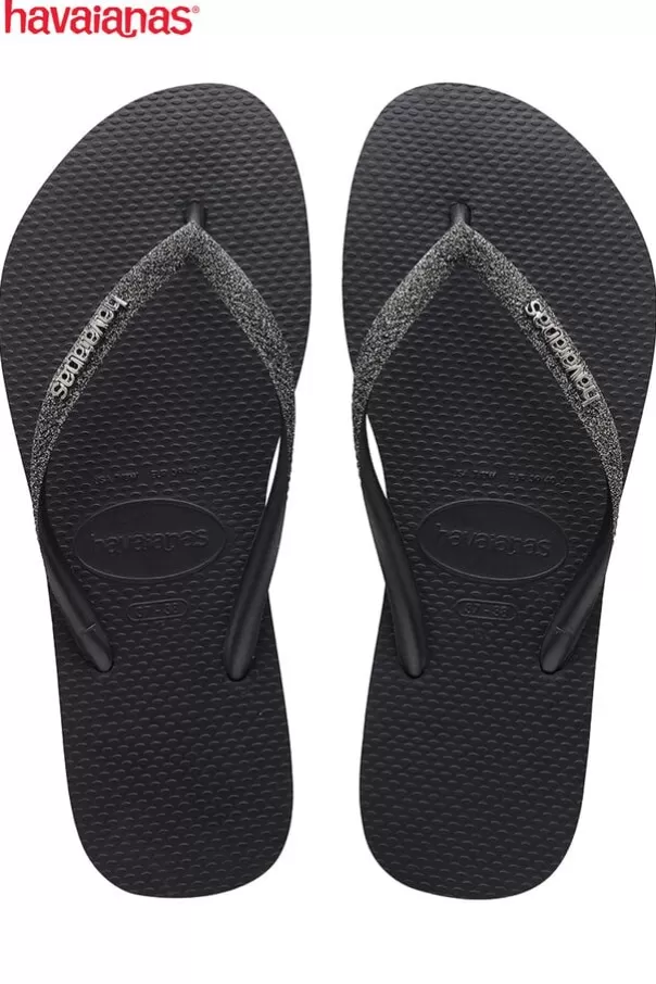 Chaussures | Chaussures<America Today Havaianas Slim Glitter Black