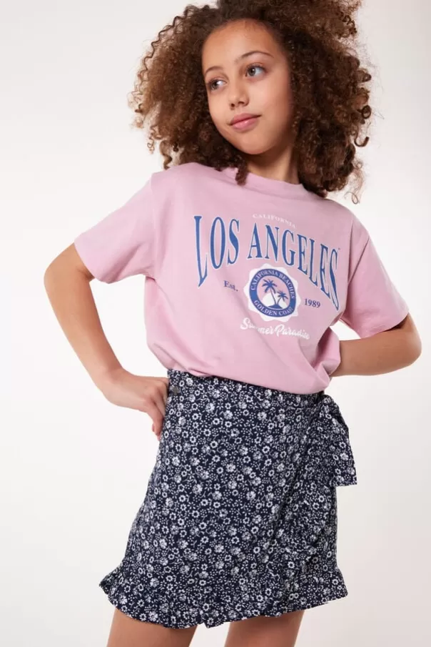 Jupes<America Today Jupe Nevada Jr Navy/white | Mint