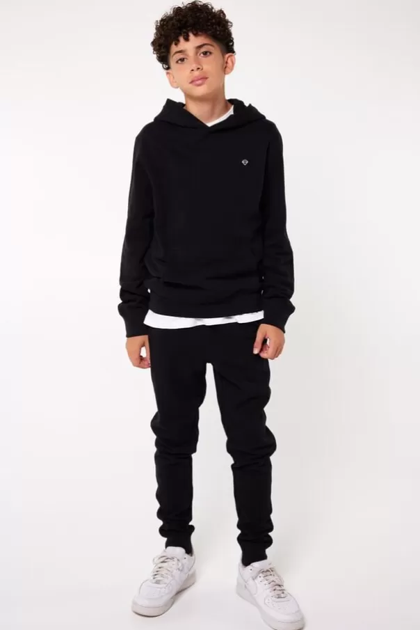 Pantalons | Pantalons de jogging<America Today Pantalon de jogging Chance JR Black | Darkblue | Lightgreymelange