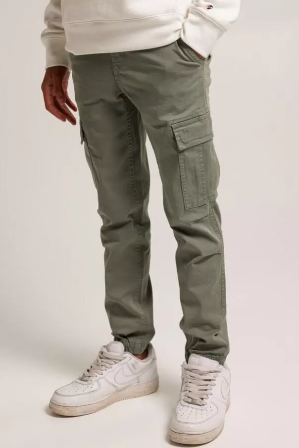 Pantalons<America Today Pantalon Pharrell JR Black | Khaki | Softgreen