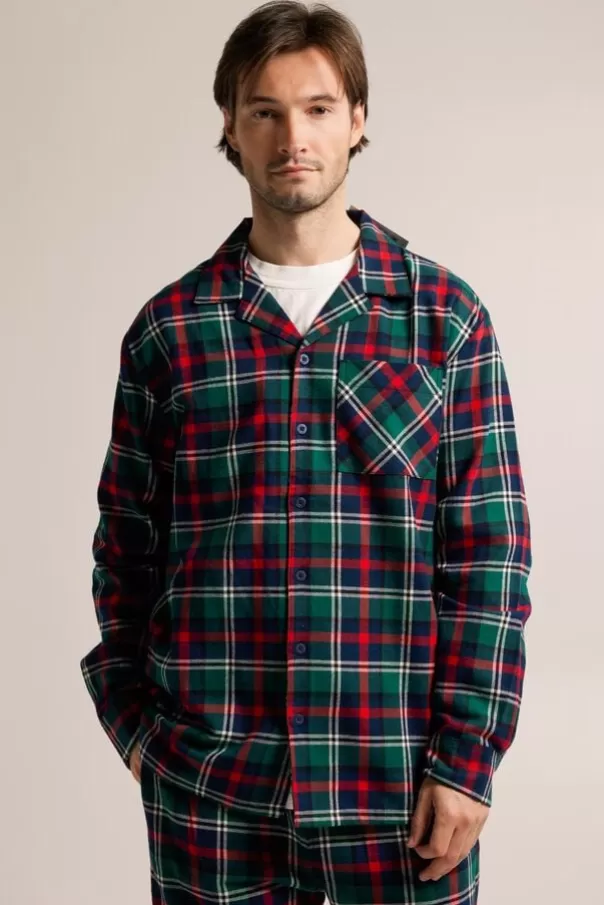 Sous Vetements & Lounge | Pyjamas<America Today Pyjama Nathan Shirt Multicolour