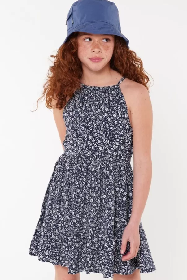 Robes<America Today Robe Diara jr Navy/white