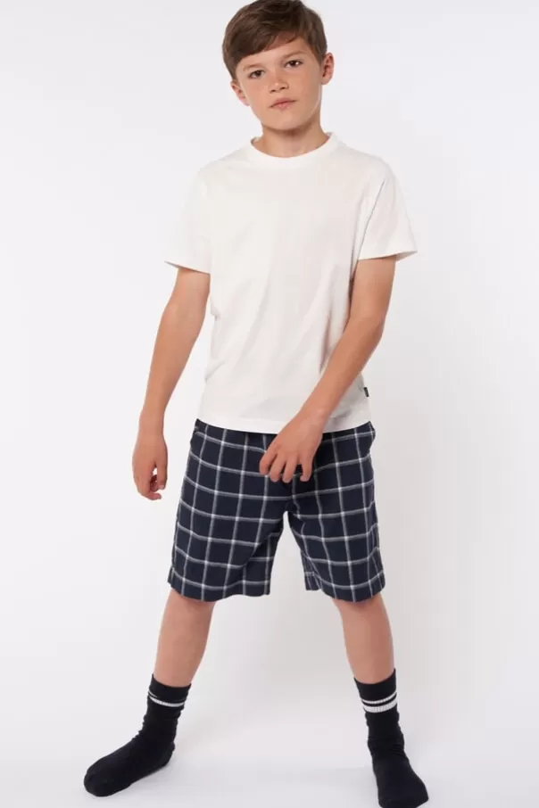 Sous vetements & Lounge<America Today Short de pyjama Lake short JR Navy/white