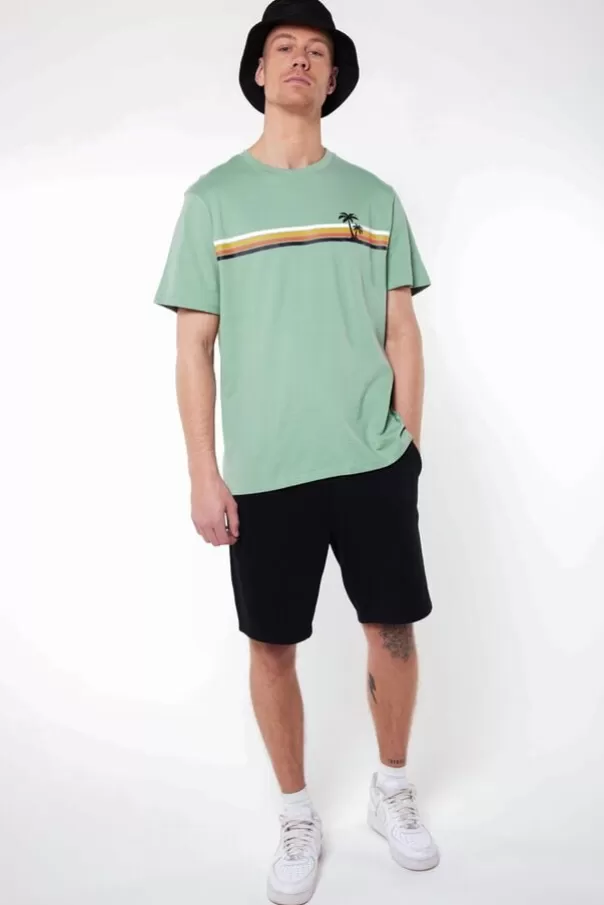 Shorts<America Today Short Sevan Kit | Black | Lightgreymelange | Darkblue