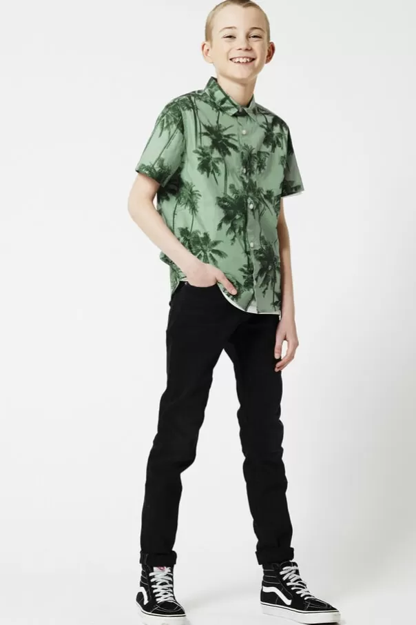 Jeans<America Today Skinny jean Blackdenim