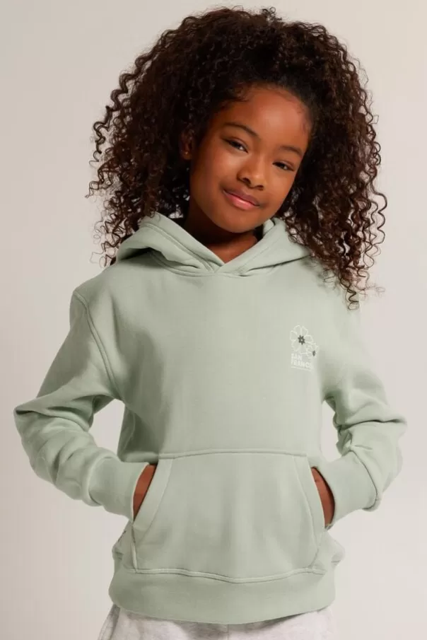 Pulls & Gilets | Sweats & sweats à capuche<America Today Sweat a capuche Shannon JR Softgreen