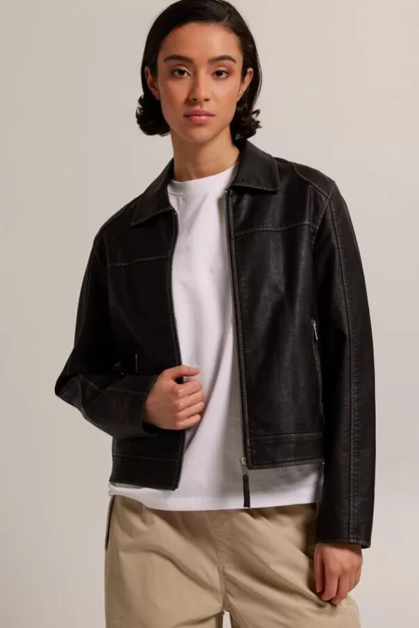 Vestes<America Today Trucker jacket Janna Black