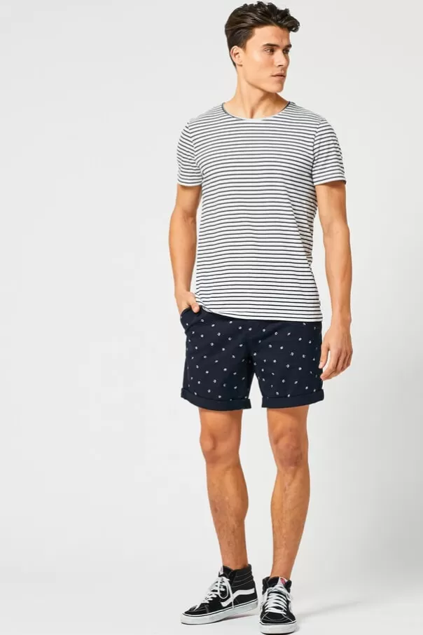 Sous Vetements & Lounge | T-shirts & Polo's<America Today T-shirt White/navy | Cascade