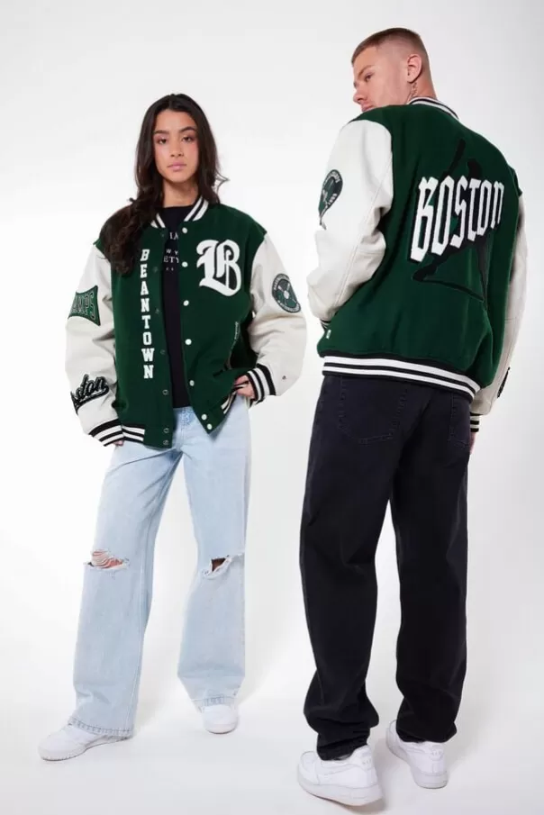 Veste d'université | Vestes<America Today Valise universitaire Boston Joah Green | Black