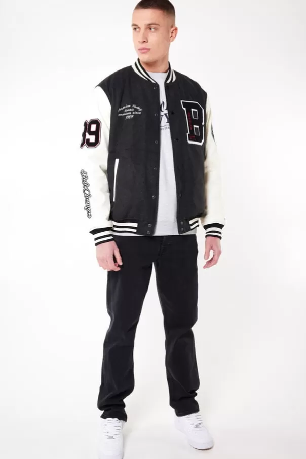 Veste d'université | Vestes<America Today Varsity jacket Jody Anthramelange